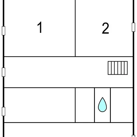 Two-bedroom In דירה *